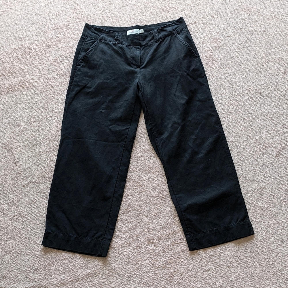 Vineyard Vines black linen pants, size 6